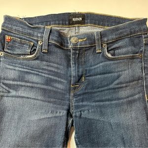 Hudson skinny jeans dark blue wash